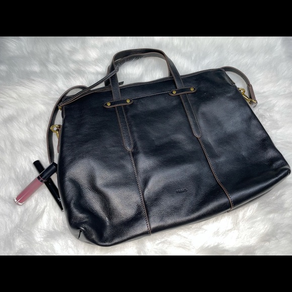 Fossil Handbags - Fossil Black Laptop/Messenger Style Bag